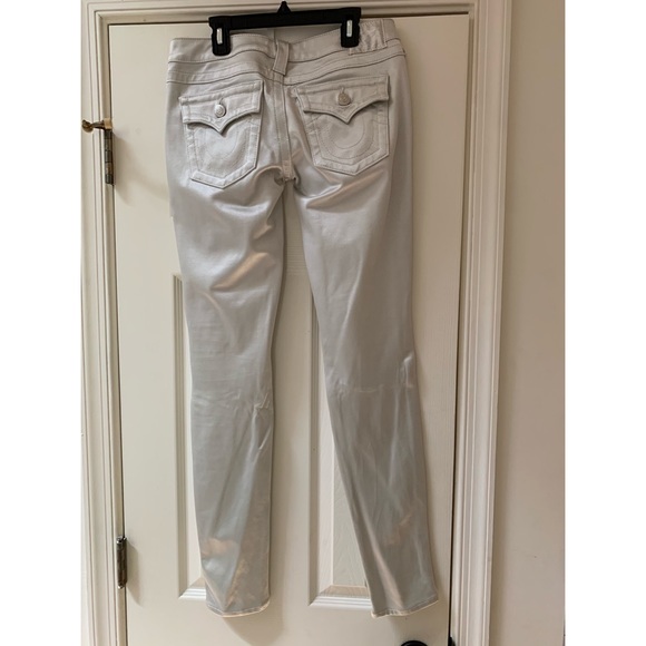 The most stylish silver shiny denim - soooo cute! - Picture 2 of 4